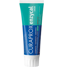 قم بتحميل الصورة إلى عارض الصور، Curaprox Enzycal 1450 ppm toothpaste 75ml for enamel protection and cavity prevention